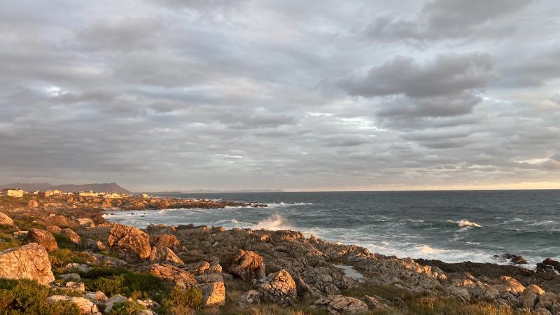 Figure 1: The sunset colours in Betty&rsquo;s were beautiful that day.